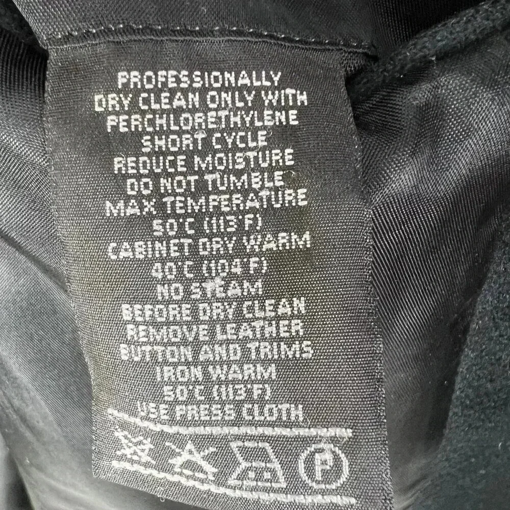 Hickey Freeman Mens 44 Long 100% Cashmere Black Sport Coat Wedding Old Money